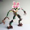 Конструктор Moc Фильм Странные Хрумкающие Орхидеи Монстры 419 Деталей Строительные Блоки Игрушки Для Детей Образовательная Игрушка Украшения