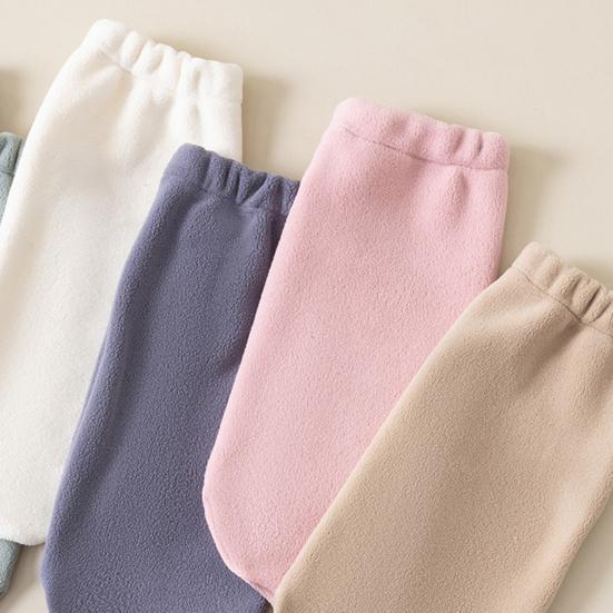 1 пара спальных носков, однотонные двухсторонние флисовые женские носки, высокоэластичные, дышащие, теплые носки-подкладки