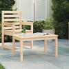 VidaXL Garden Table 82.5x50.5x45 Cm Solid Pine Wood 824113