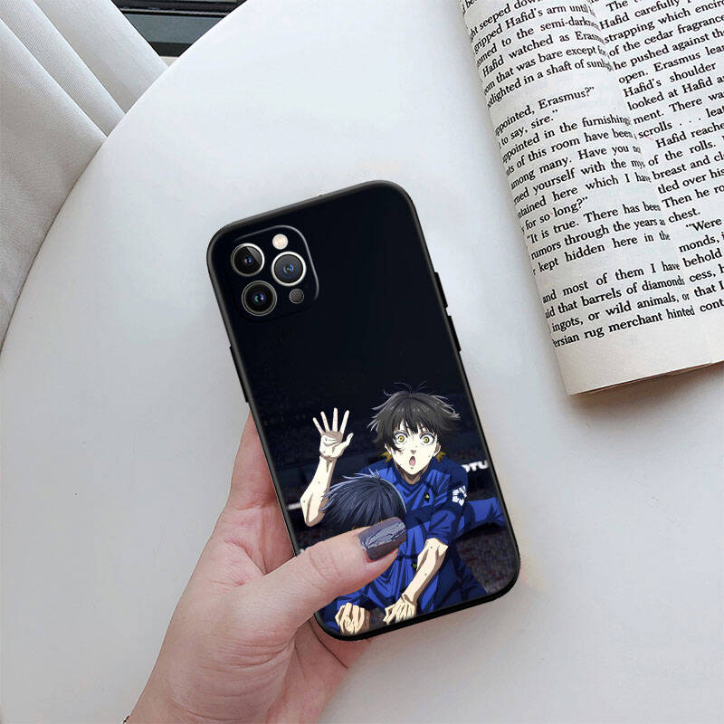 MH58 Футбольный Синий Замок Чехол для Телефона для iPhone 7 8 11 12 13 14 15 16 17 16E XS Pro Max XR X SE Air