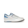 Детские кроссовки Air 2 Retro Low GS UNC Белый университетский синий FJ6869-104
