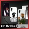 Чехол для телефона Don 2PAC Tupac-c S-Shakur для Samsung S25, S24, S21, S22, S23, S20, Ultra, S26, Plus, Fe, Note, 5G Черная крышка