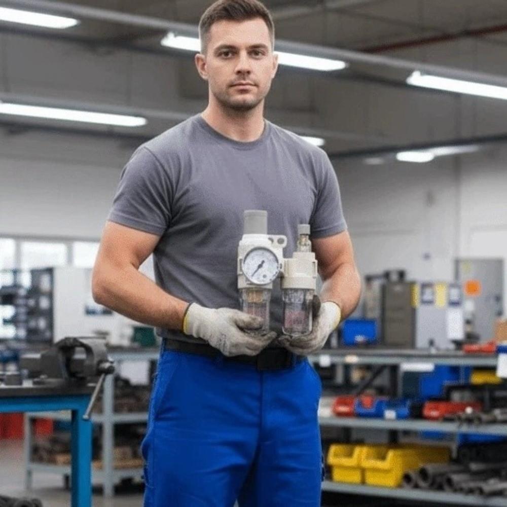 Regulator Oil Water Two-piece Air Filter Air Treatment Unit Air Source Processor