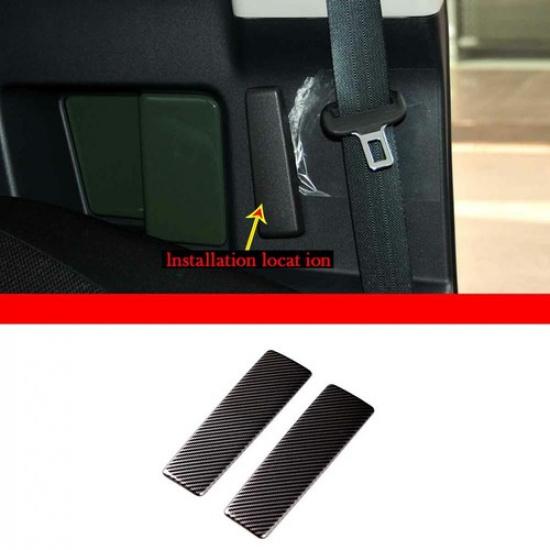 Стальная углеродная внутренняя накладка на раму ручки задней двери Для Toyota FJ Cruiser 07-21