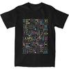 DJ Music Modular Synthesizer для мужчин и женщин Футболка 808 909 606 303 Electronic Synth Player Футболка Футболки Летняя одежда