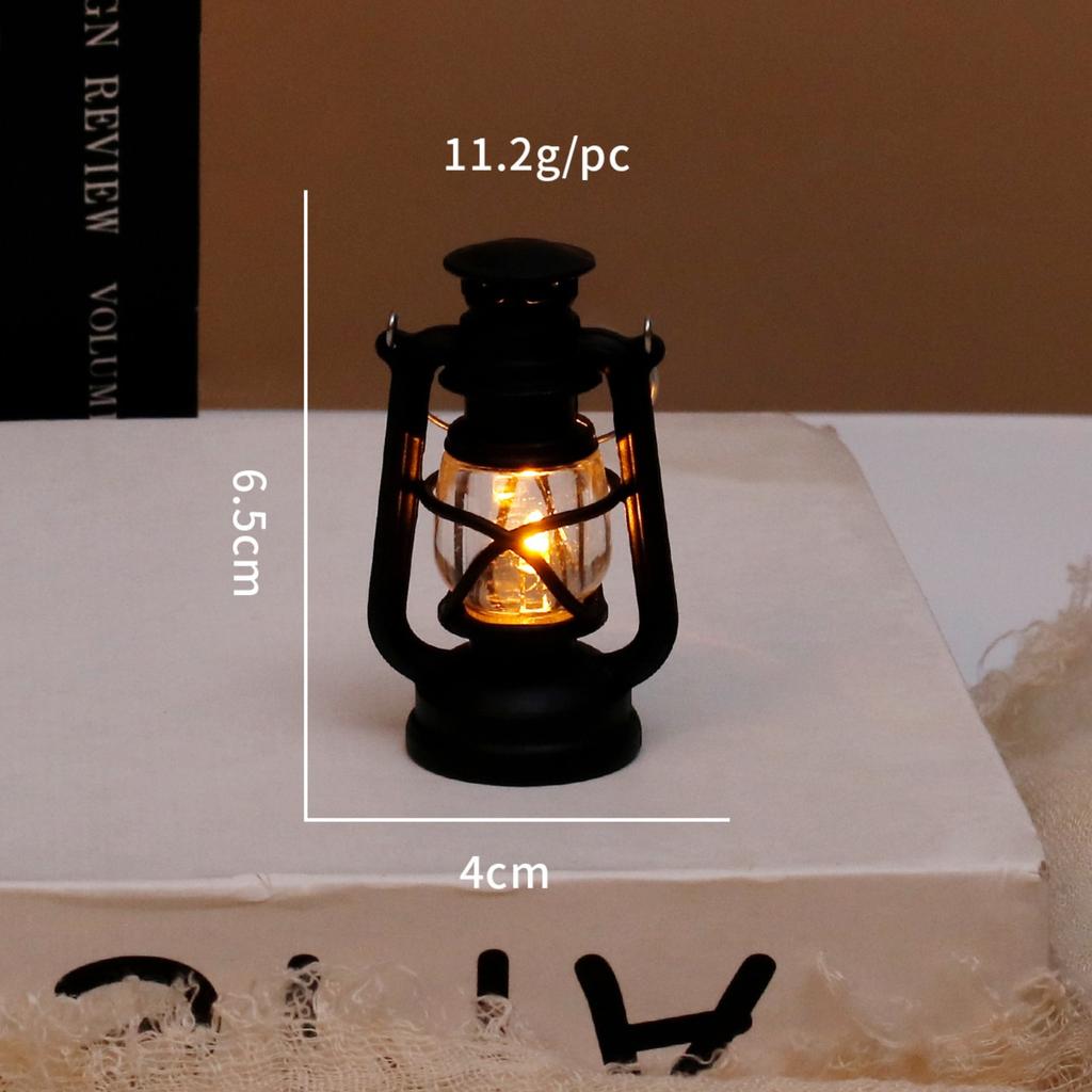 Электронная светодиодная лампа со светодиодной подсветкой, винтажная ручная лампа для кемпинга, керосиновая лампа, рождественский декоративный свет