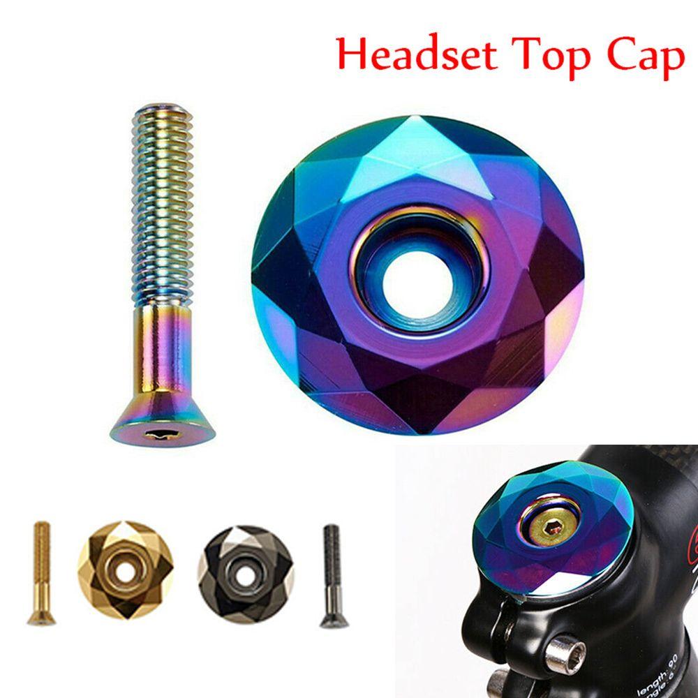 Cycling Accessories Road Bike MTB Bicycle Headset Bicycle Bowl Cover Bike Stem Cap Fork Top Cap