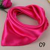 Pure Silk Scarf Female Occupation In Autumn and Winter Dance Small Decorative Scarves