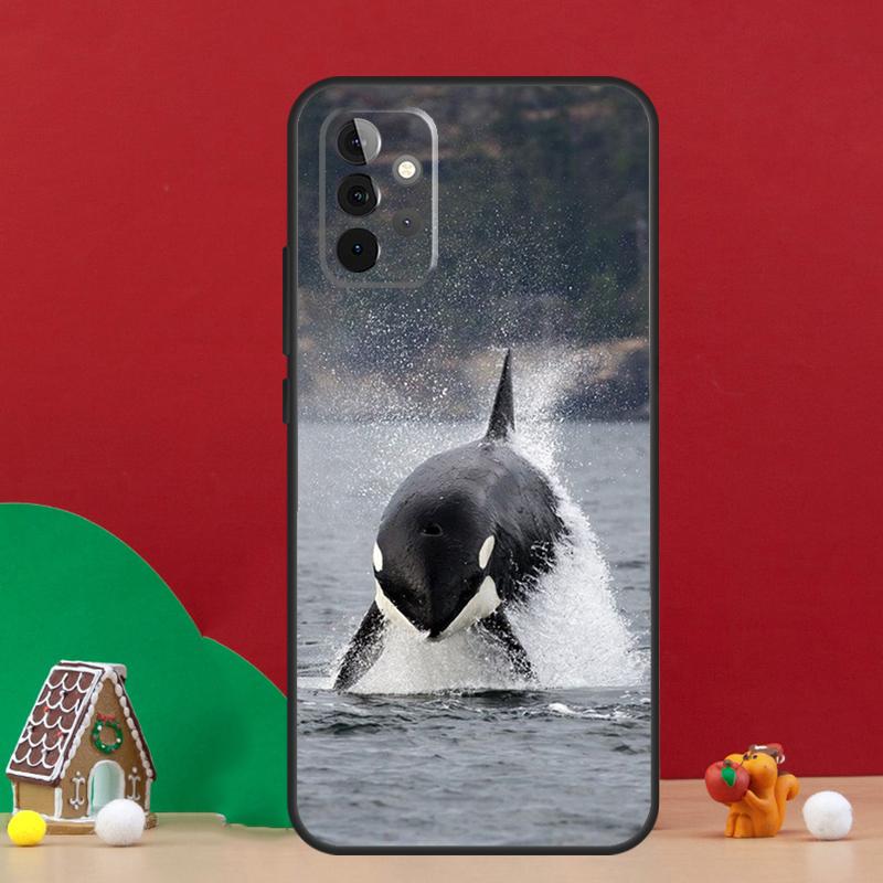 Чехол с косаткой для Samsung Galaxy A55 A52 A32 A12 A33 A06 A16 A26 A36 A56 A15 A53 A13 A34 A54 A14 A17