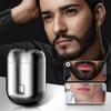 Double Head Electric Shaver Type-C Charging Men's Beard Trimmer Face Hair Remover Tool  Travel Use