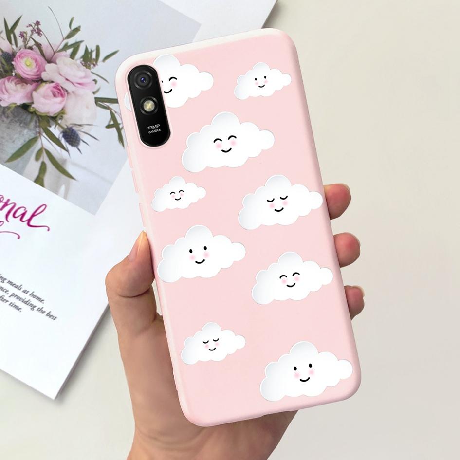 For Xiaomi Redmi 9A 9AT Case Lovely Astronaut Butterfly Soft Silicone Phone Back Cover For Xiaomi Redmi 9i Sport Redmi9a Hoesjes