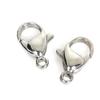 10Pcs/pack Stainless Steel Clasps Lobster Claw DIY Jewelry Accessories