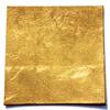 24K Gold Leather 2mm 10cm 1 [KAZARIHAKU LEATHER] Leaf-Coated (Cowhide, Thick, Square, Piece)