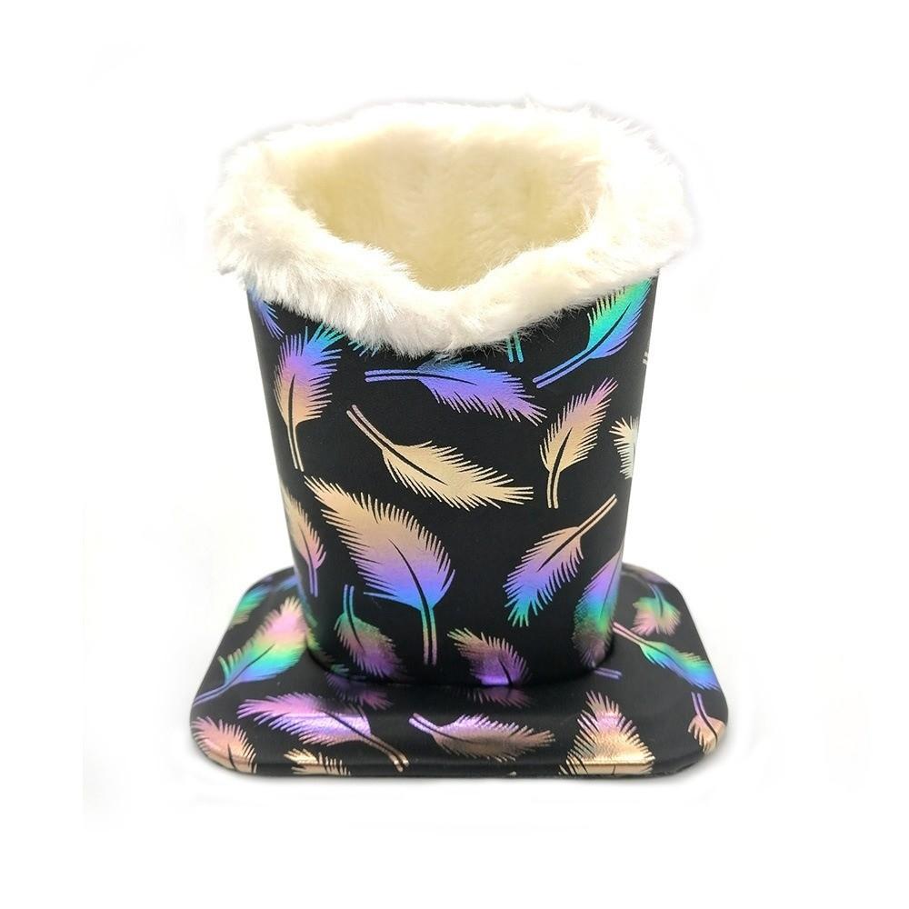 Футляр для очков из ПУ кожи, устойчивый к царапинам, подставки для солнцезащитных очков, портативный настольный органайзер, прикроватные тумбочки