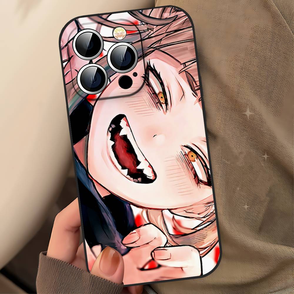 Крутой аниме чехол для телефона S-Toga Himiko-H для IPhone 17 16 15 14 Plus 13 12 11 Pro Max, прозрачная противоударная задняя крышка