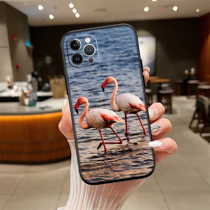 UP29 Flamingos Pink bird flower Case for Motorola Edge 60 60s 70 G86 G56 G54 E14 G04S G45 G54 G64 S30 S50 X30 X40 X50 Pro Power