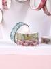 5rolls/Box Spring Flower Washi Tape ,Artistic Accent For Scrapbooking, Back To School, Diy Crafts, School Supplies, Masking Tape