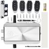Intelligent Home Remote Control Lock Mechanical Anti Theft Lock with Four Remote Controller