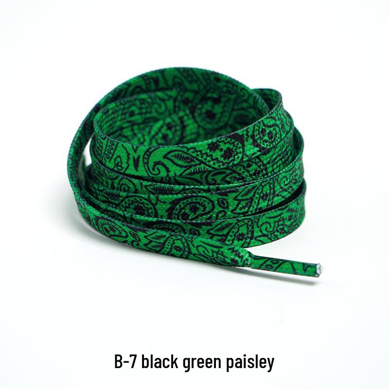 Cashew Flower Shoelaces for Air Force 1, Canvas Shoes, and Dunk Sneakers – Unisex