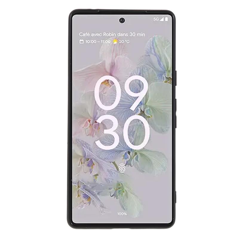 For Google Pixel 7a Glossy Flexible TPU Phone Case Anti-scratch Protective Back Cover