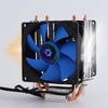 2 Тепловые трубки Кулер для ЦП для Intel LGA 775/1155 X58 X79 Радиатор Вентилятор для охлаждения ПК