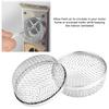 2pcs Stainless Steel Vent Bug Furnace Screen Cover for Camper Trailer RV with Spring Fasteners