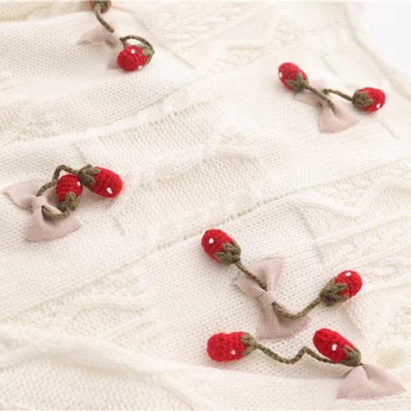 Осень-зима женский кардиган винтажный элегантный роскошный ручной работы с вышивкой Mori Girls сладкий вязаный шерстяной свитер кардиган C-171