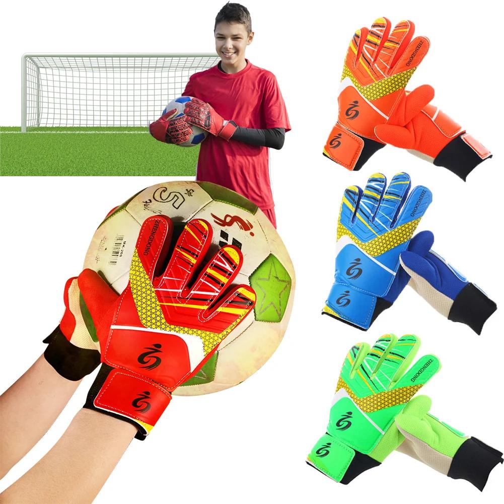 Детские футбольные вратарские перчатки guantes de portero для детей 5-16 лет, мягкие вратарские перчатки, детские перчатки для катания на самокатах sp