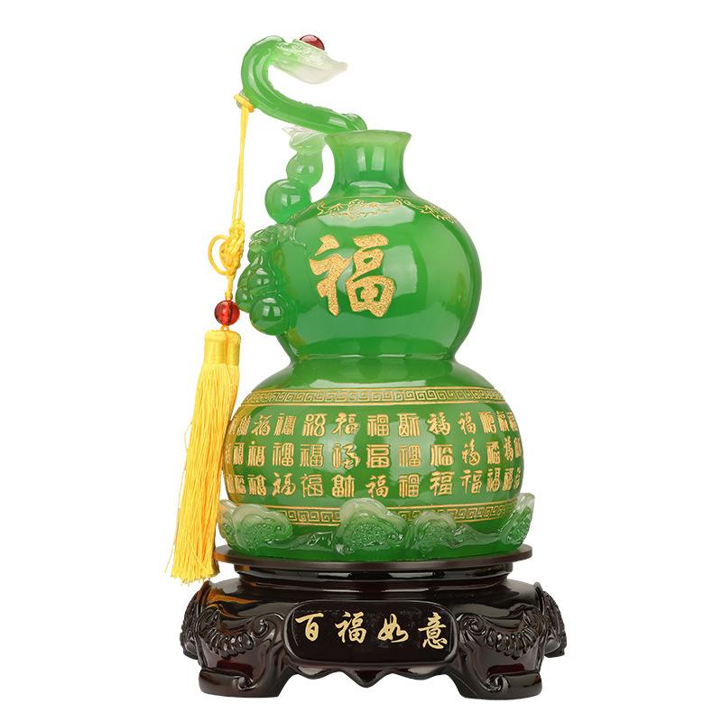 Украшение из тыквы Ruyi для дома, винный шкаф, домашний дом, гостиная, ТВ-шкаф, винный шкаф, декор, подарки на новоселье, украшения