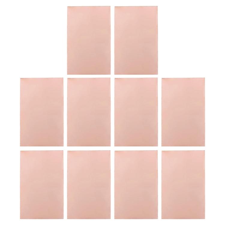 10pcs 1.5mm Single Sided brass  Clads Board Electronic Circuit Board for Hobbies Electronics & Circuit Construction