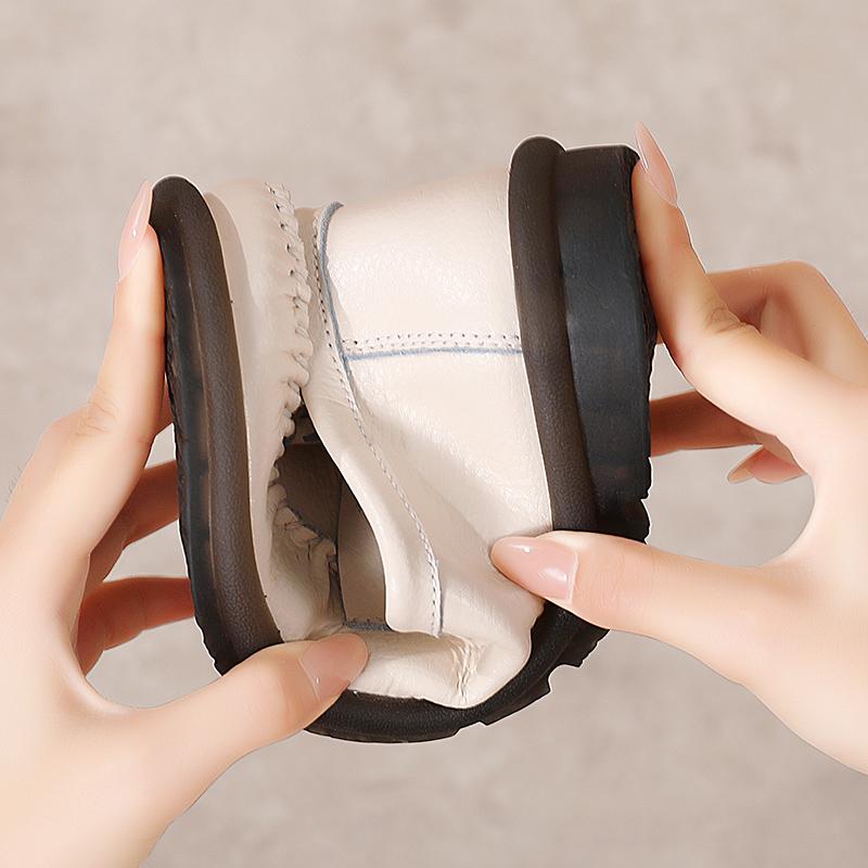 Женские лоферы с конской пряжкой, кожаные мокасины для вождения, удобные туфли на плоской подошве, повседневные туфли без шнуровки, прогулочная минималистичная женская обувь для беременных больших размеров