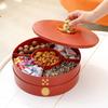 Fruit Plate Household Living Room Coffee Table Fruit Plate Candy Box Dried Fruit Box Chinese New Year Snacks Plate Festive Housewarming Storage Box