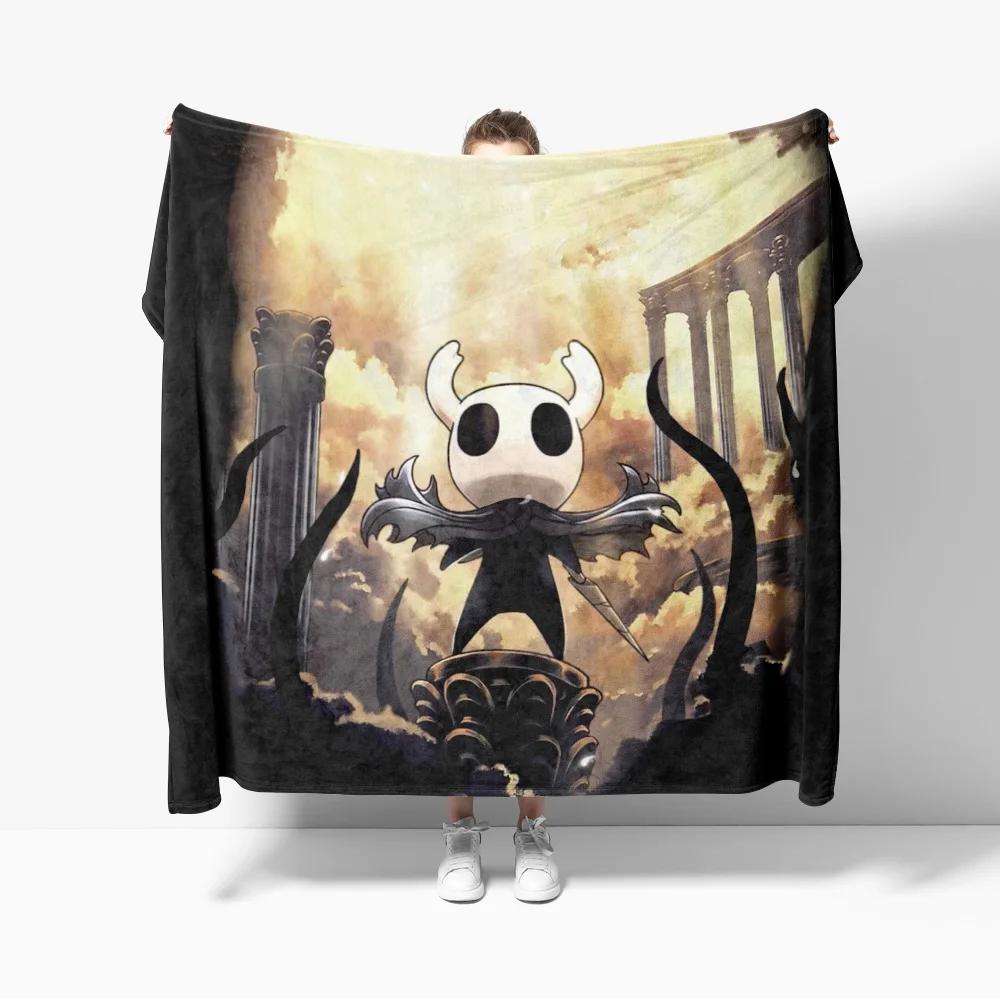 Плед-карта Hollow Knight Игровая карта Мягкий теплый фланелевый плед для кровати гостиной домашнего дивана Декор
