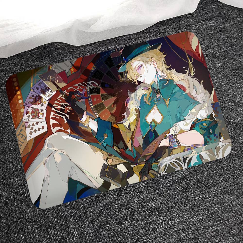 Игровой персонаж Авентурин Входной коврик в скандинавском стиле Домашний придверный коврик Коврики для ванной-туалета Коврик для декора спальни/отеля