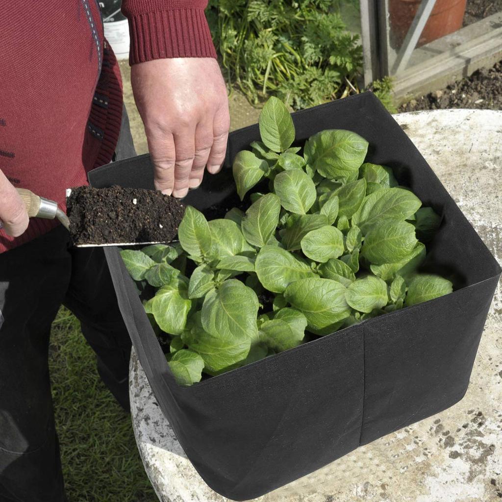 НУОЛЮКС Посадочная ткань Ткань Рассада Глубокое выращивание Рост растений Рассадник растений x x дюймов x 90 x 40 Мешок, Нетканый горшок для посадки, Горшок, Мешок, Тип, Мешок,