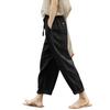 Casual Baggy Cropped Pants For Women Elastic Waist Wide Leg Trouser Streetwear Business Baggy Sweatpants Summer Short Pants