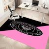 1pc Inter Miami CF Print Area Rug - Soft, Washable Non-Slip Indoor Mat, Living Room, Home Office Decorative Rug,Office Decorative