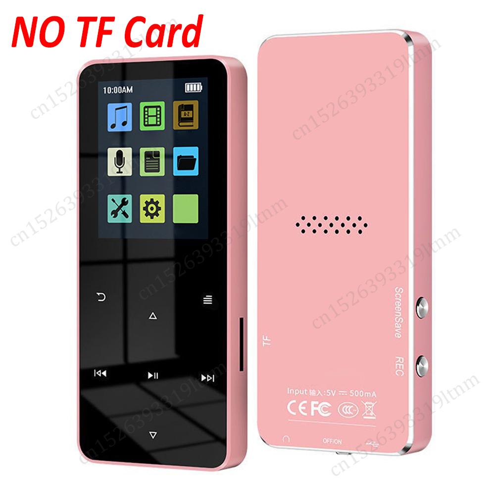 1,8-дюймовый MP3 MP4 музыкальный плеер HiFi Bluetooth 5.0 студенческий Walkman с FM-будильником Электронная книга Спорт Бег Ходьба Музыка Play