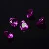 Natural Pink Ruby Loose Gemstone Untreated Heart Cut 16 pcs 6x6 mm for Jewelry Making and Crafts