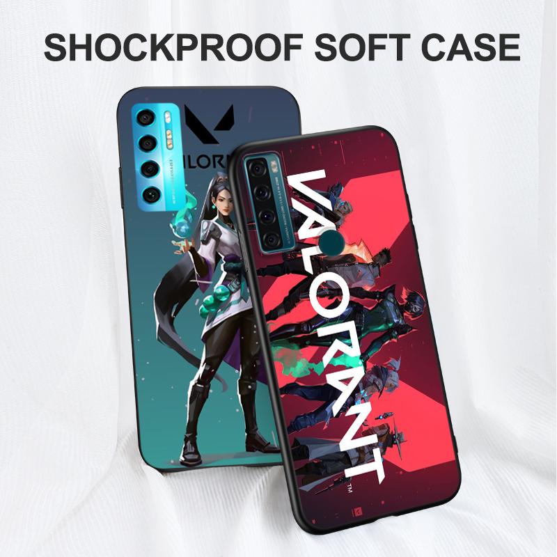 Черный чехол TPU для oneplus 8 pro 8t 9 9R Nord 2 ce N10 N100 N200 4G 5G ValorantS GameS