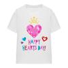Womens/Ladies Happy Hearts Day! Valentine's Day T-Shirt