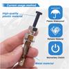 ZIMISI Car Door Pin Switches, Momentary ON Off 12VDC 20A Door Jamb Switch, Car Trunk Engine Alarm Security, Adjustable Valve Switch, Automotive