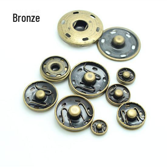 Металлические кнопки и потайные пуговицы своими руками для аксессуаров ветровок, рубашек, свитеров, костюмов и пуховиков