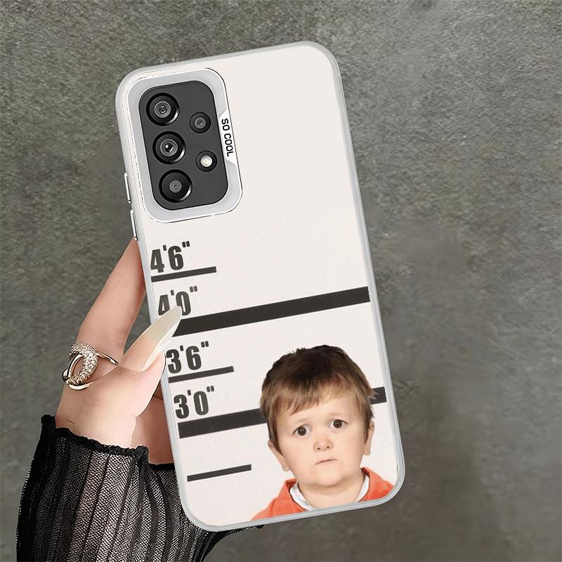 Funny Babaite Hasbulla Shockproof Phone Case for Samsung A17 A16 A15 A14 A37 A57 A36 A56 A26 A35 A55 A25 A34 A54 A24 A13 A23 A33