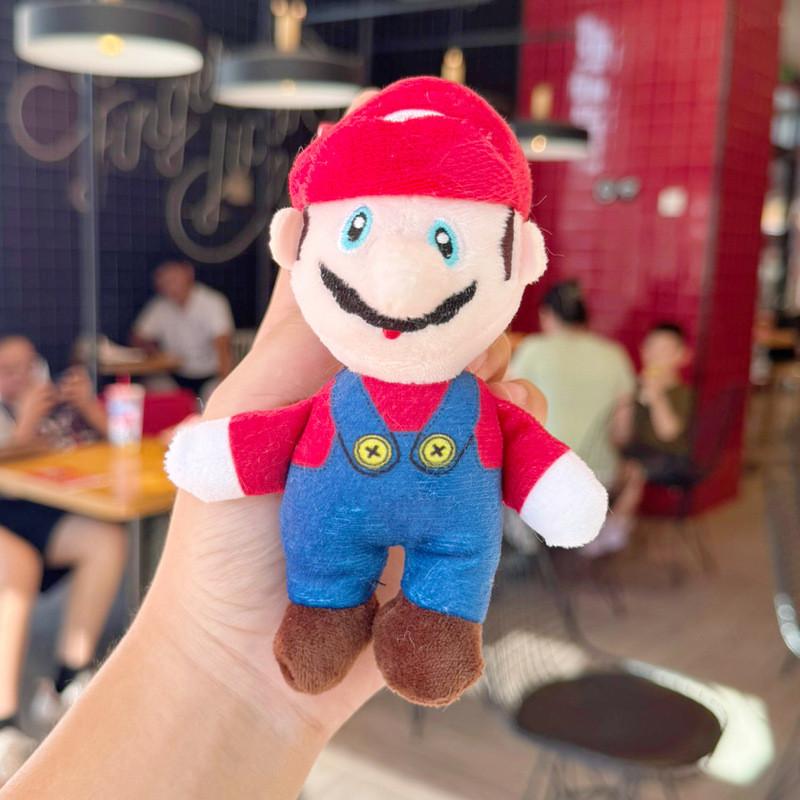 Super Mario Bros Plush Keychain With Pp Cotton Filling For Collectors And Fans