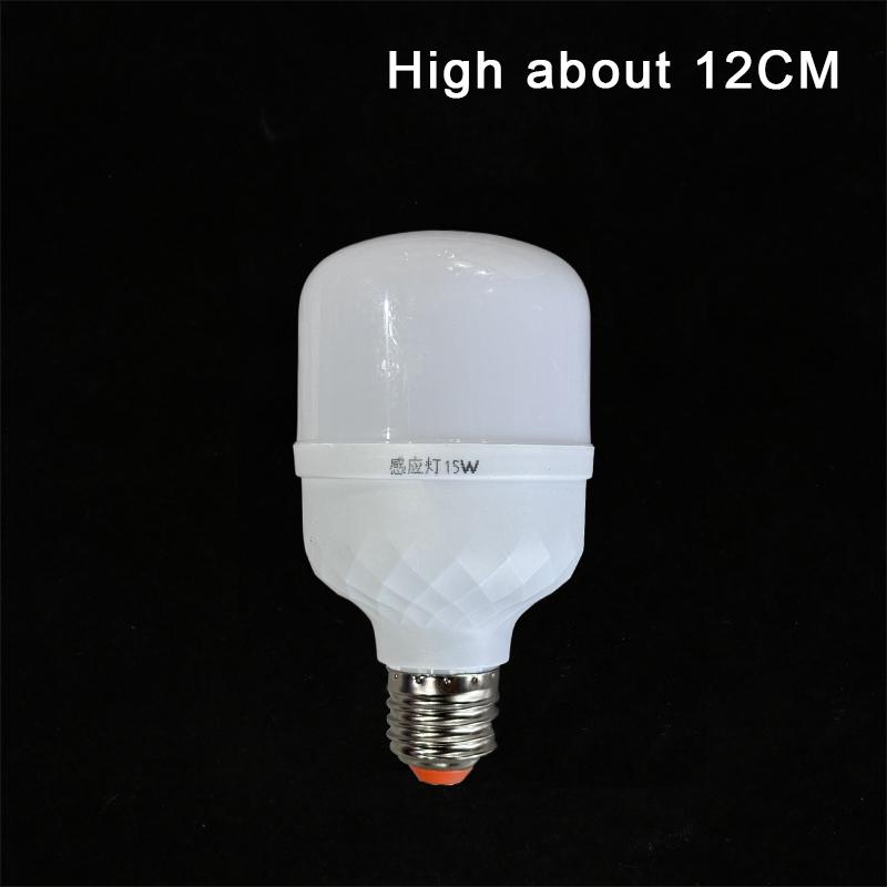 Автоматический датчик включения/выключения индукционной лампы, автоматический датчик движения, светодиодная лампа, интеллектуальная лампа с голосовым управлением, энергосберегающая лампа 220 В