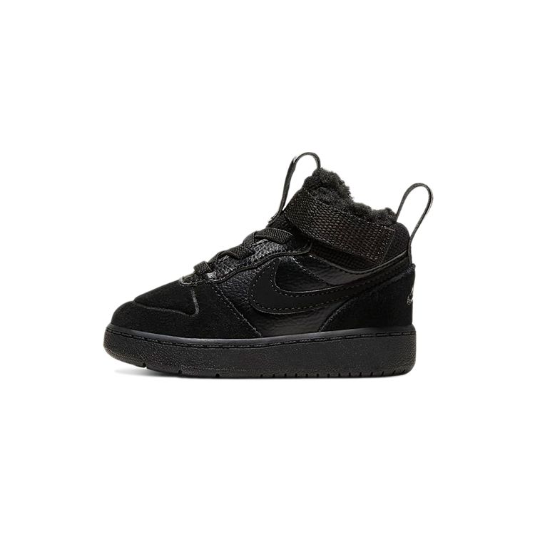 Nike Court Borough Mid 2 Casual Sneakers Baby Sneakers Black CQ4027-001