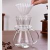Hand-making Coffee Filter Cup Coffee Filter Paper Acrylic Filter Paper Press Household Coffee Accessories Hand-brewed Coffee
