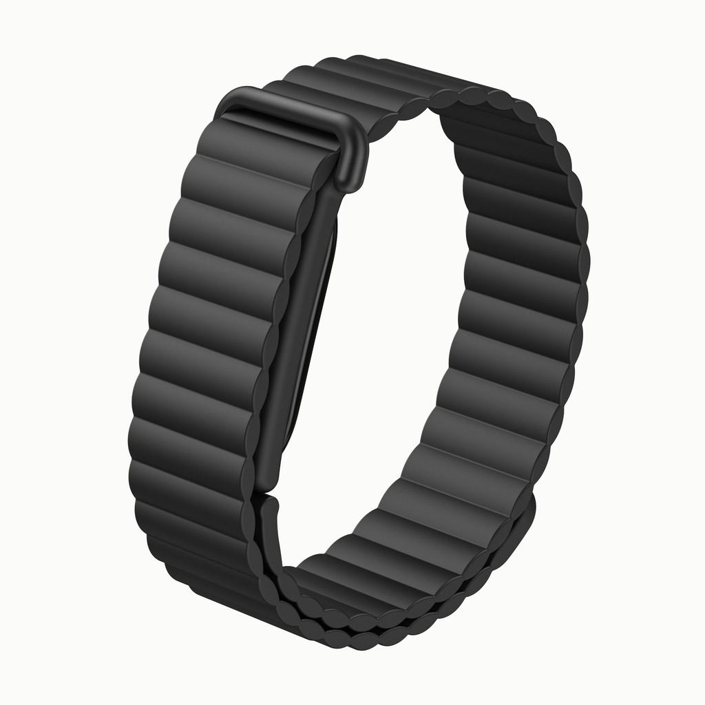 Silicone Magnetic Strap for Google Fitbit Air Rubber Loop Bracelet Outdoors Sports Band Wristband for Women Men