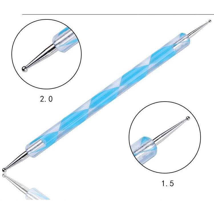 Набор инструментов для раскрашивания ногтей, 5 шт., стилус для тиснения для рисования